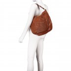 Beuteltasche Baltea Cognac, Farbe: cognac, Marke: Campomaggi, EAN: 8054302968645, Abmessungen in cm: 34x32.5x12, Bild 4 von 7