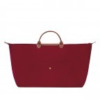 Reisetasche Le Pliage Reisetasche XL Dunkelrot, Farbe: rot/weinrot, Marke: Longchamp, EAN: 3597922209217, Abmessungen in cm: 55x40x23, Bild 3 von 5