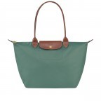 Shopper Le Pliage Shopper L Hellgrün, Farbe: grün/oliv, Marke: Longchamp, EAN: 3597922209415, Abmessungen in cm: 31x30x19, Bild 1 von 4