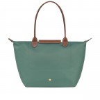 Shopper Le Pliage Shopper L Hellgrün, Farbe: grün/oliv, Marke: Longchamp, EAN: 3597922209415, Abmessungen in cm: 31x30x19, Bild 3 von 4