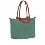 Shopper Le Pliage Shopper S Hellgrün, Farbe: grün/oliv, Marke: Longchamp, EAN: 3597922209774, Abmessungen in cm: 28x25x14, Bild 2 von 5