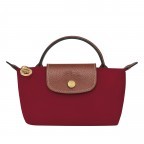 Kosmetiktasche Le Pliage Pochette Weinrot, Farbe: rot/weinrot, Marke: Longchamp, EAN: 3597922210176, Abmessungen in cm: 17x10x5.5, Bild 1 von 6