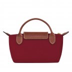 Kosmetiktasche Le Pliage Pochette Weinrot, Farbe: rot/weinrot, Marke: Longchamp, EAN: 3597922210176, Abmessungen in cm: 17x10x5.5, Bild 3 von 6