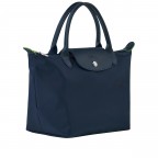 Handtasche Le Pliage Green Handtasche S Dunkelblau, Farbe: blau/petrol, Marke: Longchamp, EAN: 3597922208357, Abmessungen in cm: 23x22x14, Bild 2 von 7