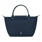 Handtasche Le Pliage Green Handtasche S Dunkelblau, Farbe: blau/petrol, Marke: Longchamp, EAN: 3597922208357, Abmessungen in cm: 23x22x14, Bild 3 von 7