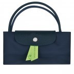 Handtasche Le Pliage Green Handtasche S Dunkelblau, Farbe: blau/petrol, Marke: Longchamp, EAN: 3597922208357, Abmessungen in cm: 23x22x14, Bild 7 von 7