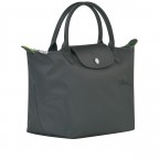 Handtasche Le Pliage Green Handtasche S Graphit, Farbe: anthrazit, Marke: Longchamp, EAN: 3597922140787, Abmessungen in cm: 23x22x14, Bild 2 von 5