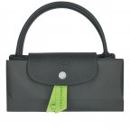 Handtasche Le Pliage Green Handtasche S Graphit, Farbe: anthrazit, Marke: Longchamp, EAN: 3597922140787, Abmessungen in cm: 23x22x14, Bild 5 von 5