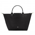 Handtasche Le Pliage Green Handtasche M Schwarz, Farbe: schwarz, Marke: Longchamp, EAN: 3597922140800, Abmessungen in cm: 30x28x20, Bild 3 von 6