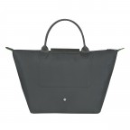 Handtasche Le Pliage Green Handtasche M Graphit, Farbe: anthrazit, Marke: Longchamp, EAN: 3597922140909, Abmessungen in cm: 30x28x20, Bild 3 von 6