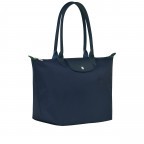 Shopper Le Pliage Green Shopper L Dunkelblau, Farbe: blau/petrol, Marke: Longchamp, EAN: 3597922208074, Abmessungen in cm: 31x30x19, Bild 2 von 5