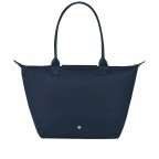 Shopper Le Pliage Green Shopper L Dunkelblau, Farbe: blau/petrol, Marke: Longchamp, EAN: 3597922208074, Abmessungen in cm: 31x30x19, Bild 3 von 5