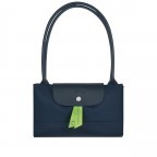 Shopper Le Pliage Green Shopper L Dunkelblau, Farbe: blau/petrol, Marke: Longchamp, EAN: 3597922208074, Abmessungen in cm: 31x30x19, Bild 5 von 5