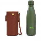 Flaschenhalter Épure mit Isolierflasche 0.5 Liter Braun, Farbe: braun, Marke: Longchamp, EAN: 3597922212361, Abmessungen in cm: 7.5x18x7.5, Bild 6 von 6