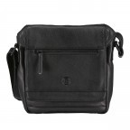 Umhängetasche Vintage 3.0 Schwarz, Farbe: schwarz, Marke: Hausfelder Manufaktur, EAN: 4065646006874, Abmessungen in cm: 20.5x24x5, Bild 1 von 6