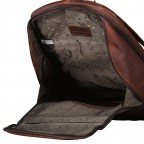 Rucksack Vintage 3.0 mit Laptopfach 15 Zoll Braun, Farbe: braun, Marke: Hausfelder Manufaktur, EAN: 4065646007086, Abmessungen in cm: 30x44x13, Bild 8 von 9