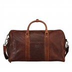 Reisetasche Vintage 3.0 Braun, Farbe: braun, Marke: Hausfelder Manufaktur, Abmessungen in cm: 48x27x18.5, Bild 1 von 9