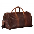 Reisetasche Vintage 3.0 Braun, Farbe: braun, Marke: Hausfelder Manufaktur, Abmessungen in cm: 48x27x18.5, Bild 2 von 9