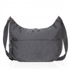 Beuteltasche MD20 QMT27 mit Dehnfalte Steel, Farbe: grau, Marke: Mandarina Duck, EAN: 8032803782687, Abmessungen in cm: 36x27x10, Bild 1 von 6