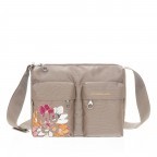 Umhängetasche MD20 JGTT5 Blossom Taupe, Farbe: taupe/khaki, Marke: Mandarina Duck, EAN: 8032803783707, Abmessungen in cm: 28x22x10, Bild 1 von 7