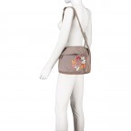 Umhängetasche MD20 JGTV8 Blossom Taupe, Farbe: taupe/khaki, Marke: Mandarina Duck, EAN: 8032803783745, Abmessungen in cm: 27.5x21x11, Bild 4 von 7