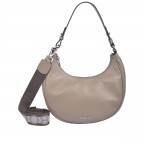 Beuteltasche Andermatt Melene Taupe, Farbe: taupe/khaki, Marke: Bogner, EAN: 4048835080497, Abmessungen in cm: 27.5x25x8, Bild 1 von 9