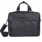 Aktentasche Brick Lane Briefbag Charles MHZ Black, Farbe: schwarz, Marke: Strellson, EAN: 4048835074106, Abmessungen in cm: 39x29.5x10, Bild 1 von 9