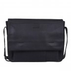 Kuriertasche Brick Lane Jeremy LHF Black, Farbe: schwarz, Marke: Strellson, EAN: 4048835074120, Abmessungen in cm: 41x30x10, Bild 1 von 5