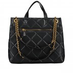 Handtasche Cessily Black, Farbe: schwarz, Marke: Guess, EAN: 0190231535041, Abmessungen in cm: 23.5x29x10, Bild 2 von 7