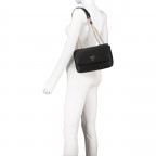 Tasche Hassie Black, Farbe: schwarz, Marke: Guess, EAN: 0190231537922, Abmessungen in cm: 26x18x6, Bild 4 von 7