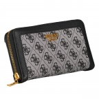 Geldbörse Zadie Black, Farbe: schwarz, Marke: Guess, EAN: 0190231586623, Abmessungen in cm: 20x10x3, Bild 2 von 5