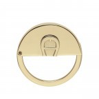 Schlüsselanhänger Schloss Gold, Farbe: metallic, Marke: AIGNER, EAN: 4055539392474, Abmessungen in cm: 4.5x4.5x1, Bild 1 von 2