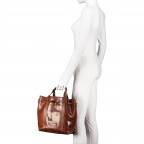 Beuteltasche Vittoria Bucket Bag Marrone, Farbe: cognac, Marke: The Bridge, EAN: 8033748487330, Abmessungen in cm: 25x29x12, Bild 4 von 7