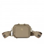 Umhängetasche Zita Minitasche XS Caribou Brown, Farbe: taupe/khaki, Marke: AIGNER, EAN: 4055539449741, Abmessungen in cm: 18x13x10, Bild 1 von 5