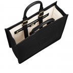 Handtasche Jolene Shopper L 137-035 Black, Farbe: schwarz, Marke: AIGNER, EAN: 4055539450617, Abmessungen in cm: 40x33x15, Bild 4 von 4
