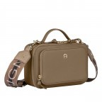 Umhängetasche Zita Umhängetasche S Caribou Brown, Farbe: taupe/khaki, Marke: AIGNER, EAN: 4055539448065, Abmessungen in cm: 23x15x10, Bild 2 von 6