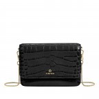 Umhängetasche / Clutch Kroko 156-758 Black, Farbe: schwarz, Marke: AIGNER, EAN: 4055539452765, Abmessungen in cm: 19.5x13.5x4, Bild 1 von 3