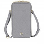 Handytasche Fashion Mobile Bag 163-180 Industrial Grey, Farbe: grau, Marke: AIGNER, EAN: 4055539453335, Abmessungen in cm: 9x17x2, Bild 1 von 6