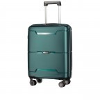Koffer PP20 innerhalb der IATA-Norm 55 cm Green Metallic, Farbe: grün/oliv, Marke: Franky, EAN: 4251672758430, Abmessungen in cm: 39.5x55x20, Bild 2 von 10