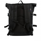 Rucksack Rolltop HolyPoly mit herausnehmbarer 15-Zoll-Laptophülle Black, Farbe: schwarz, Marke: Got Bag, EAN: 4260483881442, Abmessungen in cm: 32x47x17, Bild 4 von 7