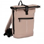 Fahrradtasche / Rucksack für Gepäckträgerbefestigung Altrose, Farbe: rosa/pink, Marke: Blackbeat, EAN: 4066727000767, Abmessungen in cm: 20x33x10, Bild 2 von 10