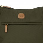 Beuteltasche X-BAG & X-Travel Olive, Farbe: grün/oliv, Marke: Brics, EAN: 8016623140933, Abmessungen in cm: 30x20x13, Bild 7 von 7