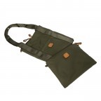 Reisetasche X-BAG & X-Travel 2 in 1 Olive, Farbe: grün/oliv, Marke: Brics, EAN: 8016623886497, Abmessungen in cm: 55x32x20, Bild 6 von 7