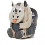 Rucksack Großer Freund für Kinder Nashorn, Farbe: beige, Marke: Affenzahn, EAN: 4057081146772, Abmessungen in cm: 20x31x12, Bild 2 von 7