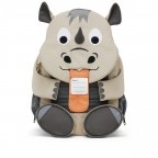 Rucksack Großer Freund für Kinder Nashorn, Farbe: beige, Marke: Affenzahn, EAN: 4057081146772, Abmessungen in cm: 20x31x12, Bild 7 von 7