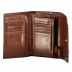 Geldbörse Bettina Marrone, Farbe: cognac, Marke: The Bridge, EAN: 8033748518904, Abmessungen in cm: 15x10x4, Bild 4 von 5