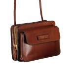 Umhängetasche Rustici Marrone, Farbe: cognac, Marke: The Bridge, EAN: 8033748516764, Abmessungen in cm: 19x12.5x7, Bild 2 von 6