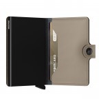 Geldbörse Miniwallet Matte Desert, Farbe: beige, Marke: Secrid, EAN: 8718215289555, Abmessungen in cm: 6.8x10.2x2.1, Bild 4 von 5