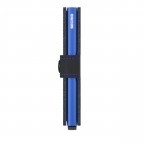 Geldbörse Miniwallet Matte Black Blue, Farbe: anthrazit, Marke: Secrid, EAN: 8718215289524, Abmessungen in cm: 6.8x10.2x2.1, Bild 2 von 5