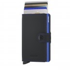 Geldbörse Miniwallet Matte Black Blue, Farbe: anthrazit, Marke: Secrid, EAN: 8718215289524, Abmessungen in cm: 6.8x10.2x2.1, Bild 5 von 5